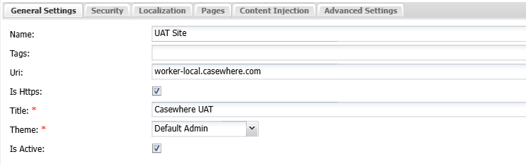 Worker site management | Casewhere Docs