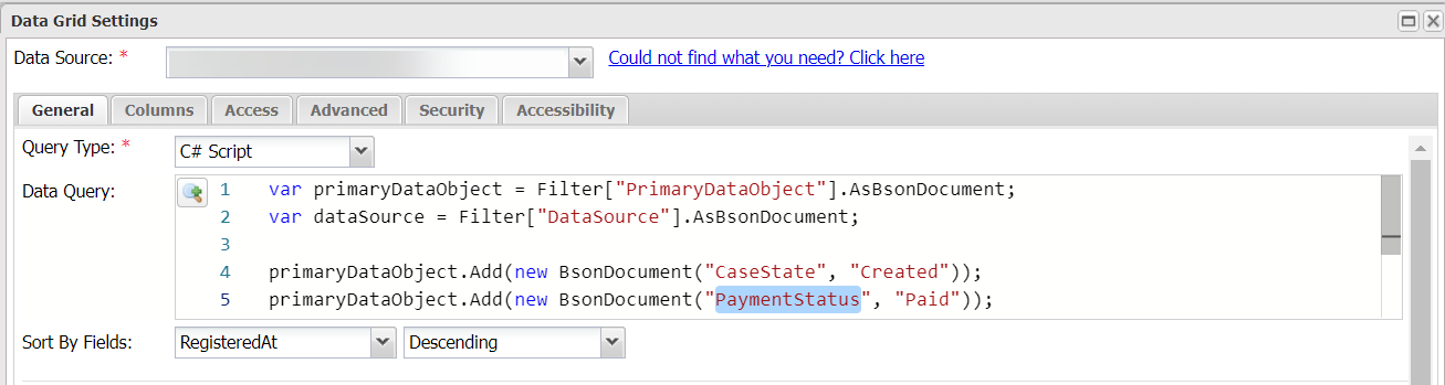 Data indexing - best practices | Casewhere Docs