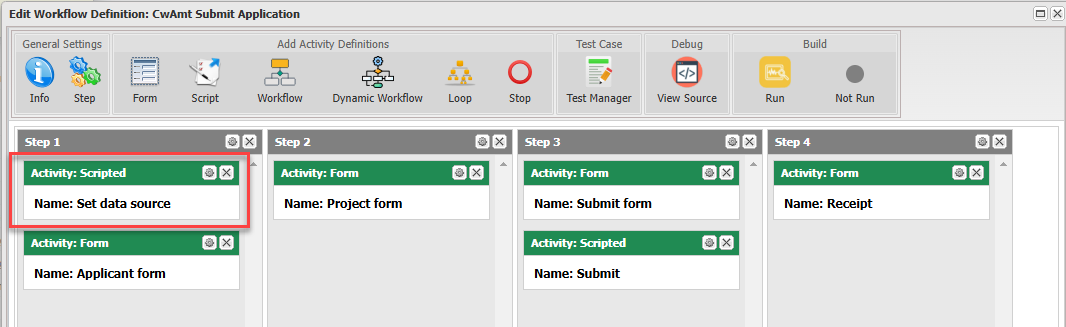 Multiple-step workflows | Casewhere Docs